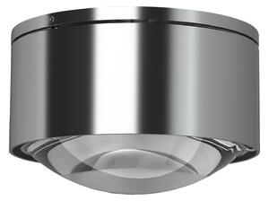 Top Light Spot Puk Maxx One 2 LED, lentilă transparentă, crom mat, reglabil, Gri, Camera de zi / sufragerie, Metal, Design