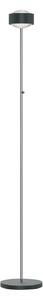 Top Light Puk Maxx Eye Floor LED cu lentilă mată, antracit/cromat, reglabil, Metalic, Camera de zi / sufragerie, Metal, Design