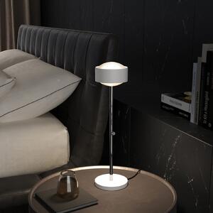 Top Light Puk Maxx Eye Table LED 37cm cu lentilă mată, alb mat, reglabil, Alb, Camera de zi / sufragerie, Metal, Design