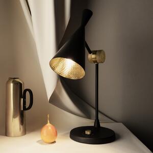 Tom Dixon Beat Table lampă de masă, negru, reglabil, Negru, Camera de zi / sufragerie, Metal, Design