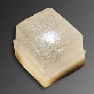 Top Light Pavaj de piatră Stone beton cu LED 8 cm, Transparent, Plastic, Design