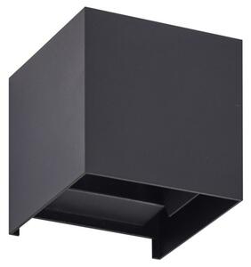 Lămpi de exterior Lindby, Nivar, Negru, Balcon, Metal, Modern
