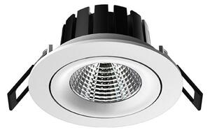 The Light Group SLC DL04 LED de încastrare cu LED-uri alb 2.700 K, reglabil, Alb, Camera de zi / sufragerie, Metal, Modern, Corpuri de iluminat încastrate rotunde