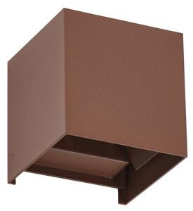 Lămpi de exterior Lindby, Nivar, Maro / Rugină, Balcon, Metal, Modern