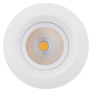 The Light Group SLC One Soft LED cu LED-uri de încastrare spoturi lumină alb cald, reglabil, Alb, Camera de zi / sufragerie, Metal, Modern, Corpuri de iluminat încastrate rotunde