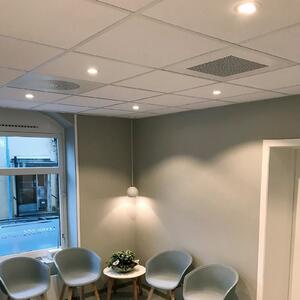 The Light Group SLC One 360° LED cu de încastrare lumină întuneric la cald din, reglabil, Metalic, Camera de zi / sufragerie, Metal, Modern, Corpuri de iluminat încastrate rotunde