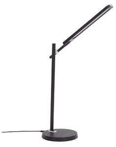 Lampă de masă Lindby, Valtorin, reglabil, Negru, Studiu / Birou, Plastic, Modern