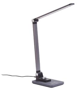 Lampă de masă Lindby, Valtaris, reglabil, Metalic, Studiu / Birou, Plastic, Modern