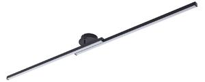 Plafoniere Lindby, Aurendor, Negru, Camera de zi, Aluminiu, Modern