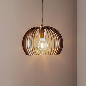 TEMAR LIGHTING Lampă suspendată Larus din oțel negru, 1 bec, reglabil, Negru, Camera de zi / sufragerie, Metal, Modern