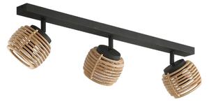 Plafoniere Lindby, Ediz, reglabil, Negru, Sala de mese, Metal, Modern