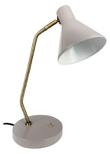 Lampă de masă Dyberg Larsen, Sleep, Gri, Camera de zi, Metal, Design