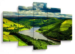 Tablou - Peisaj verde (150x105 cm)