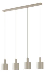 Lustră Pendul Lindby, Ovelia, reglabil, Bej, Bucătărie, Metal, Modern