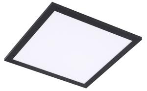 Plafoniere Lindby, Enhife, Negru, Studiu / Birou, Aluminiu, Modern