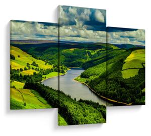 Tablou - Peisaj verde (90x60 cm)