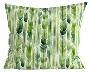 Husa de perna din polibumbac GREEN TREES POLY 45x45 cm, verde