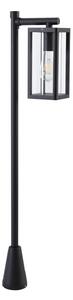 Lampă de Exterior Lucande, Siveta, reglabil, Negru, Terasă, Aluminiu, Modern