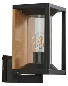 Lampă de Exterior Lucande, Candina, reglabil, Negru, Balcon, Aluminiu, Modern