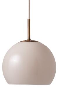 Lustră Pendul FRANDSEN, Ball, reglabil, Gri, Camera de zi, Sticlă, Design