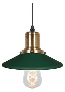 Lustră Pendul Globen Lighting, Verde, Sala de mese, Metal