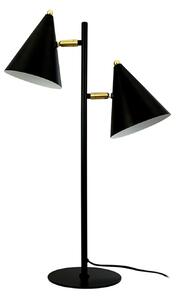 Lampă de masă Dyberg Larsen, Rouen, Negru, Camera de zi, Metal, Scandinavă