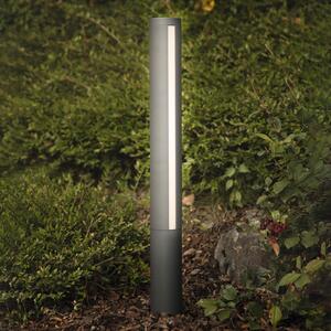 Heitronic Lampă LED de trotuar Lilia, înălțime 75 cm, Negru, Metal, Modern