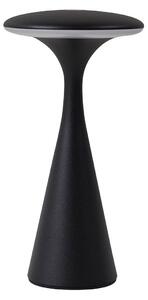 Lampă de masă Lindby, Evelen, reglabil, Negru, Balcon, Plastic, Modern