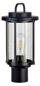 Viokef Lampă cu postament Kimolos, înălțime 33,8 cm, Negru, Metal, Felinar