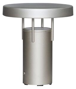 Lampă de masă Hübsch, Bej, Camera de zi, Aluminiu