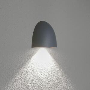 Viokef Aplică LED de exterior Bauta, gri închis, Gri, Metal, Modern