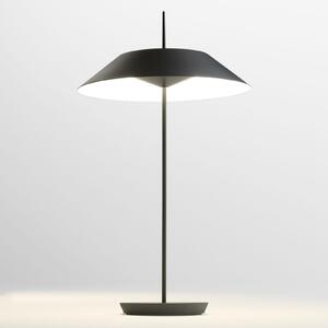 Vibia Lampa de masă LED Mayfair, gri grafit, reglabil, Negru, Hol, Metal, Design