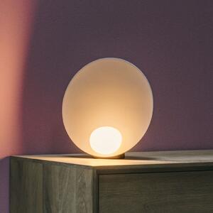 Vibia Lampa de masă LED Musa 7400, roz, Ø 26 cm, verticală, reglabil, Roz / Rosé, Camera de zi / sufragerie, Metal, Modern