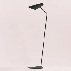 Vibia I.Cono 0712 Lampadar de designer, gri, Negru, Camera de zi / sufragerie, Plastic, Scandinavă, Lumină de lectură