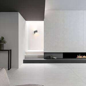 Vibia Structural 2602 aplică LED, gri închis, reglabil, Gri, Camera de zi / sufragerie, Metal, Modern