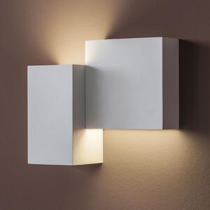 Vibia Structural 2602 aplică LED, gri deschis, reglabil, Gri, Camera de zi / sufragerie, Metal, Modern