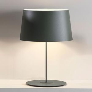 Vibia Warm 4901 Lampă de masă, Ø 42 cm, verde, Verde, Camera de zi / sufragerie, Metal, Modern