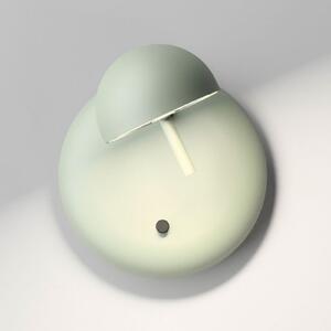 Vibia Pin 1675 Aplică de perete LED, 11 cm, verde, Verde, dormitor, Metal, Modern