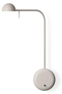 Vibia Pin 1680 Aplic LED, 39 cm, crem, Bej, dormitor, Metal, Modern
