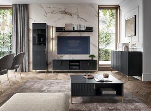 FLINN FL02 Suport TV negru