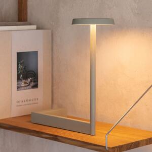 Vibia Flat lampă masă LED h=30 cm verde L1, reglabil, Verde, Camera de zi / sufragerie, Metal, Modern