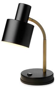 Lampă de masă Halo Design, Negru, Camera de zi, Metal
