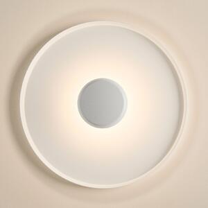 Vibia Top Aplică de perete LED Ø 60 cm alb, reglabil, Alb, Camera de zi / sufragerie, Metal, Modern