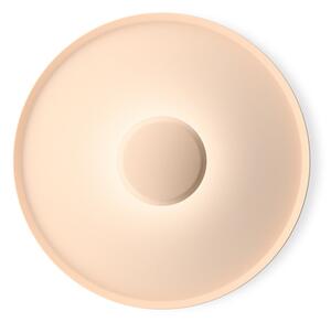 Vibia Aplică LED Top Ø 60 cm roz pal, reglabil, Roz / Rosé, Camera de zi / sufragerie, Metal, Modern