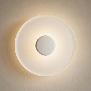 Vibia Aplică LED Top Ø 40 cm albă, reglabil, Alb, Camera de zi / sufragerie, Metal, Modern
