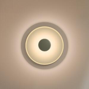 Vibia Top Aplică de perete LED Ø 40 cm verde L1, reglabil, Verde, Camera de zi / sufragerie, Metal, Modern