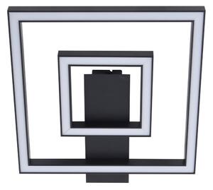 Plafoniere Lindby, Madamo, Negru, Camera de zi, Aluminiu, Modern