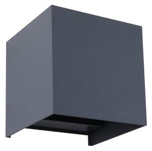 Lampă de Exterior Lindby, Dara, reglabil, Gri, Balcon, Aluminiu, Modern