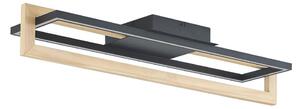 Plafoniere Lindby, Holamu, Negru, Camera de zi, Aluminiu, Modern