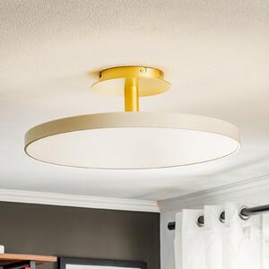 UMAGE Asteria Up Large plafonieră 60cm alb-perl, reglabil, Alb, Camera de zi / sufragerie, Metal, Design
